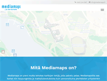 Tablet Screenshot of mediamaps.fi